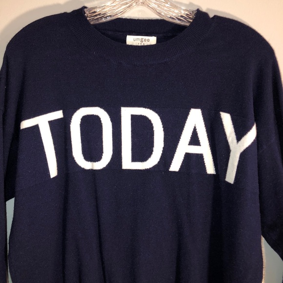 Umgee Dark Blue Sweater - TODAY - Picture 3 of 9